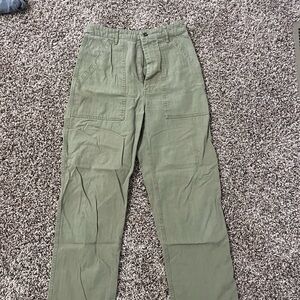 Women’s Green Cargo Pants